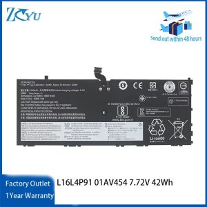 L16L4P91 01AV454 for Lenovo ThinkPad X1 Tablet 3RD GEN Series 7.72V 42Wh
