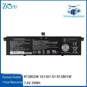 R13B02W Laptop Battery for Xiaomi Mi Air 13.3" 2018 161301-01 R13B01W etc 7.6V 39Wh