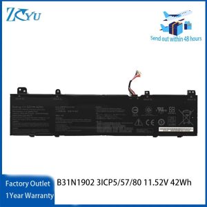 B31N1902 Battery for ASUS UX562FA/FD UX481FL GA401II/Q/QC 3ICP5/57/80  Series 11.52V 42Wh