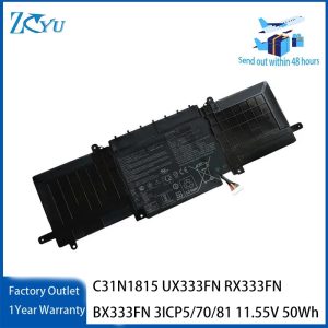 C31N1815 Laptop Battery for Asus ZenBook 13 UX333FA UX333FN RX333FN BX333FN 3ICP5/70/81 etc 11.55V 50Wh