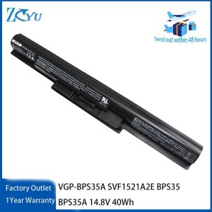 VGP-BPS35A Battery for Sony Vaio Fit 14E 15E SVF1521A2E BPS35 BPS35A 14.8V 40Wh