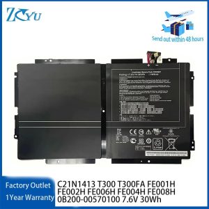 C21N1413 Battery for Asus Transformer Book C21PN9H T300 T300FA FE001H FE002H FE006H FE004H FE008H 0B200-00570100 7.6V 30Wh