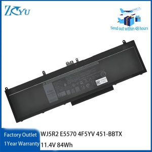 WJ5R2 Laptop Battery for Dell Precision 15 M3510 Latitude E5570 4F5YV 451-BBTX  11.4V 84Wh