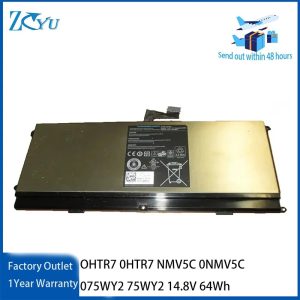 OHTR7 0HTR7 Laptop Battery for Dell XPS 15z L511Z NMV5C 0NMV5C 075WY2 75WY2 etc 14.8V 64Wh