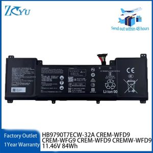 HB9790T7ECW-32A Laptop Battery for Huawei MateBook 16 CREM-WFD9 CREM-WFG9 CREM-WFD9 CREMW-WFD9 11.46V 84Wh