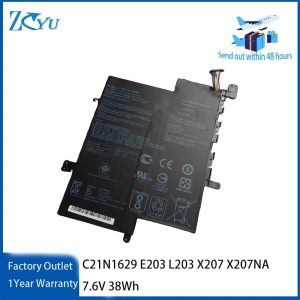 C21N1629 Battery for Asus VivoBook E203 L203 X207 X207NA 7.6V 38Wh