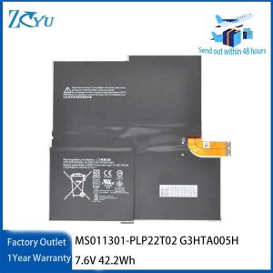 G3HTA005H MS011301-PLP22T02 Laptop Battery for MICROSOFT SURFACE PRO 3 1631 G3HTA009H 1577-9700 7.6V 42.2Wh