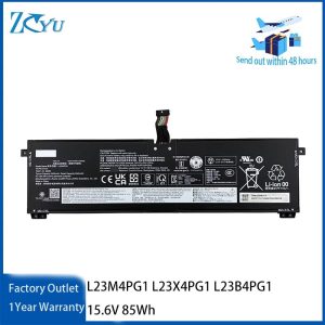 L23M4PG1 L23X4PG1 L23B4PG1 Original Battery for Lenovo Thinkbook 14 16 G6+ G7 G7+ AHP 15.6V 85Wh